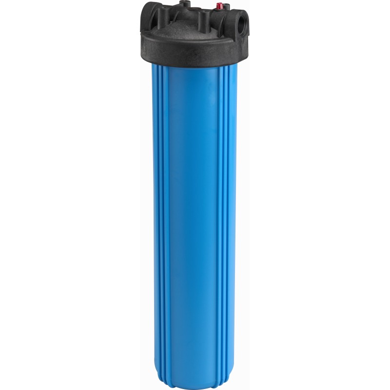 Синий фильтр для воды. Магистральный фильтр воды bb20. Фильтр ECOSOFT bb20. Магистральный фильтр для воды Биг Блю 20. Колба фильтра ECOSOFT вв20 1".